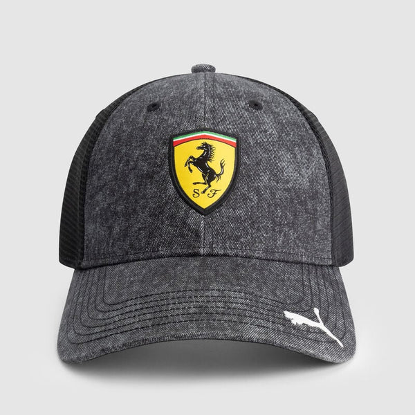 Boné Ferrari F1 Trucker Black