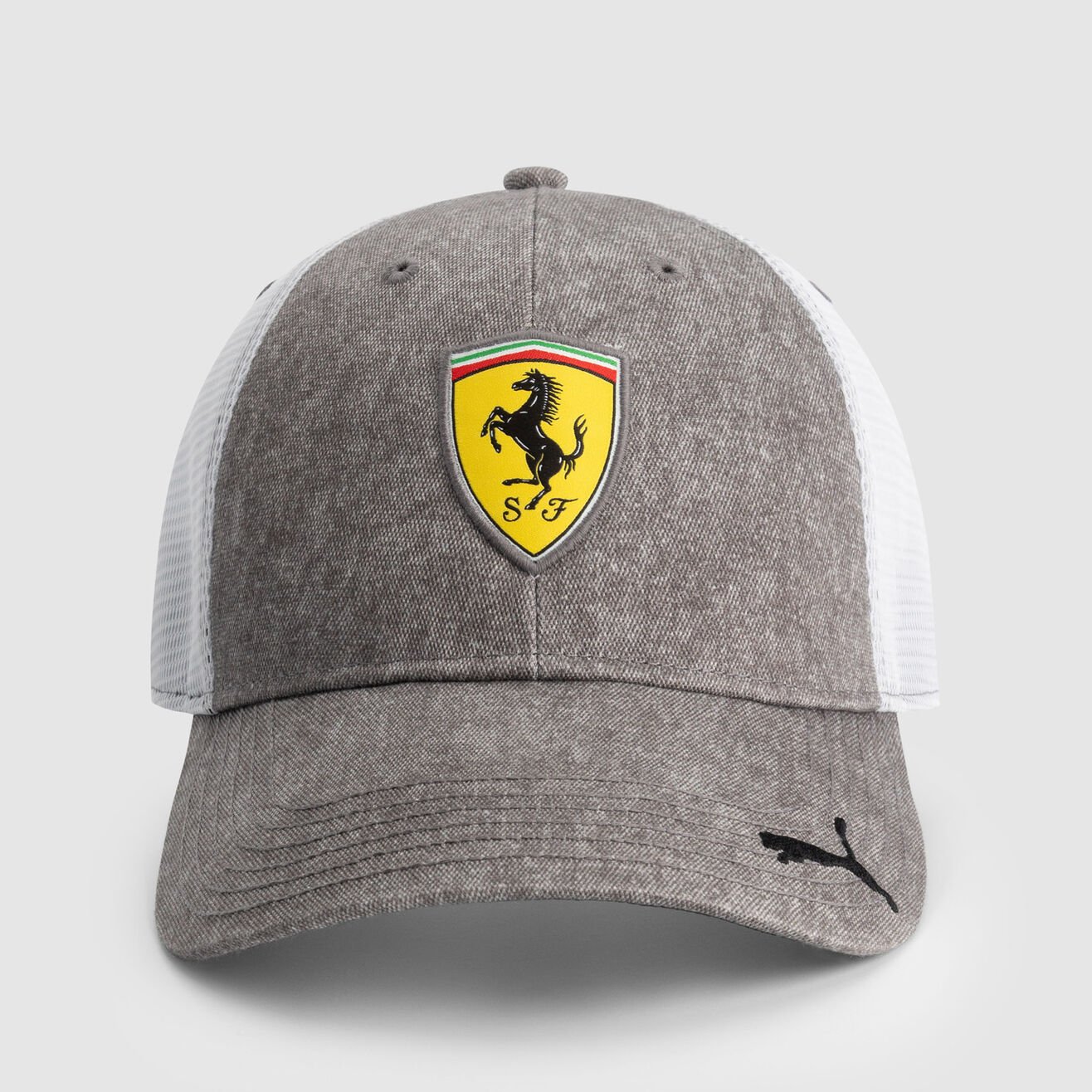 Boné Ferrari F1 Trucker Grey – Autocubo