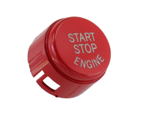 Botão Start Stop Vermelho Brilhante BMW Série 1/2/3/5/6/7 X1 X3 X4 X5 X6 F21 F22 F10 F11 - GTD Car Parts