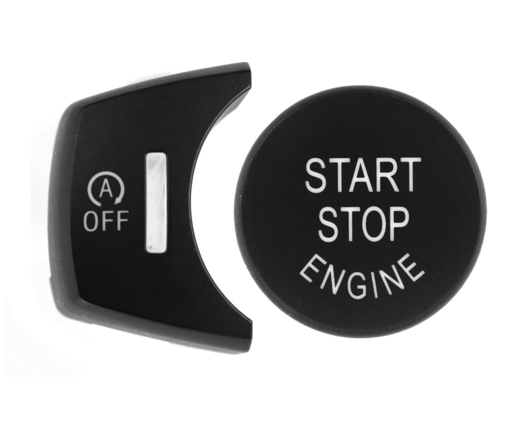 Botões Start Stop + Auto OFF Preto BMW X3 X4 X5 X6 F25 F26 F15 F16 2011 - 2018 VERSÃO 1 - GTD Car Parts