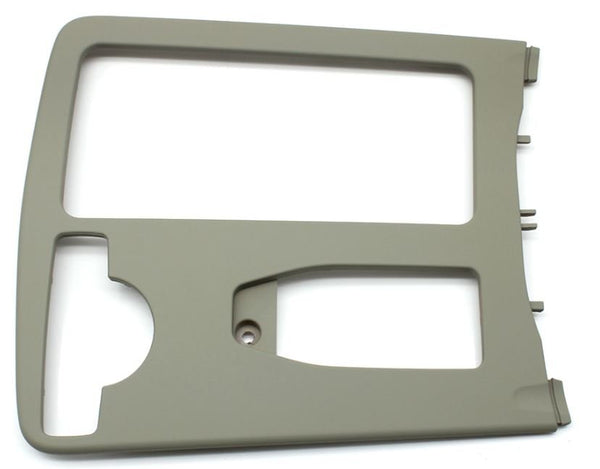 Moldura Consola Central Cinza Mercedes - Benz Classe C E W204 W207 W212 2007 - 2013 - GTD Car Parts