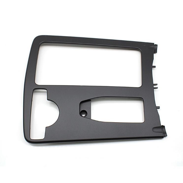 Moldura Consola Central Preto Mercedes - Benz Classe C E W204 W207 W212 2007 - 2013 - GTD Car Parts