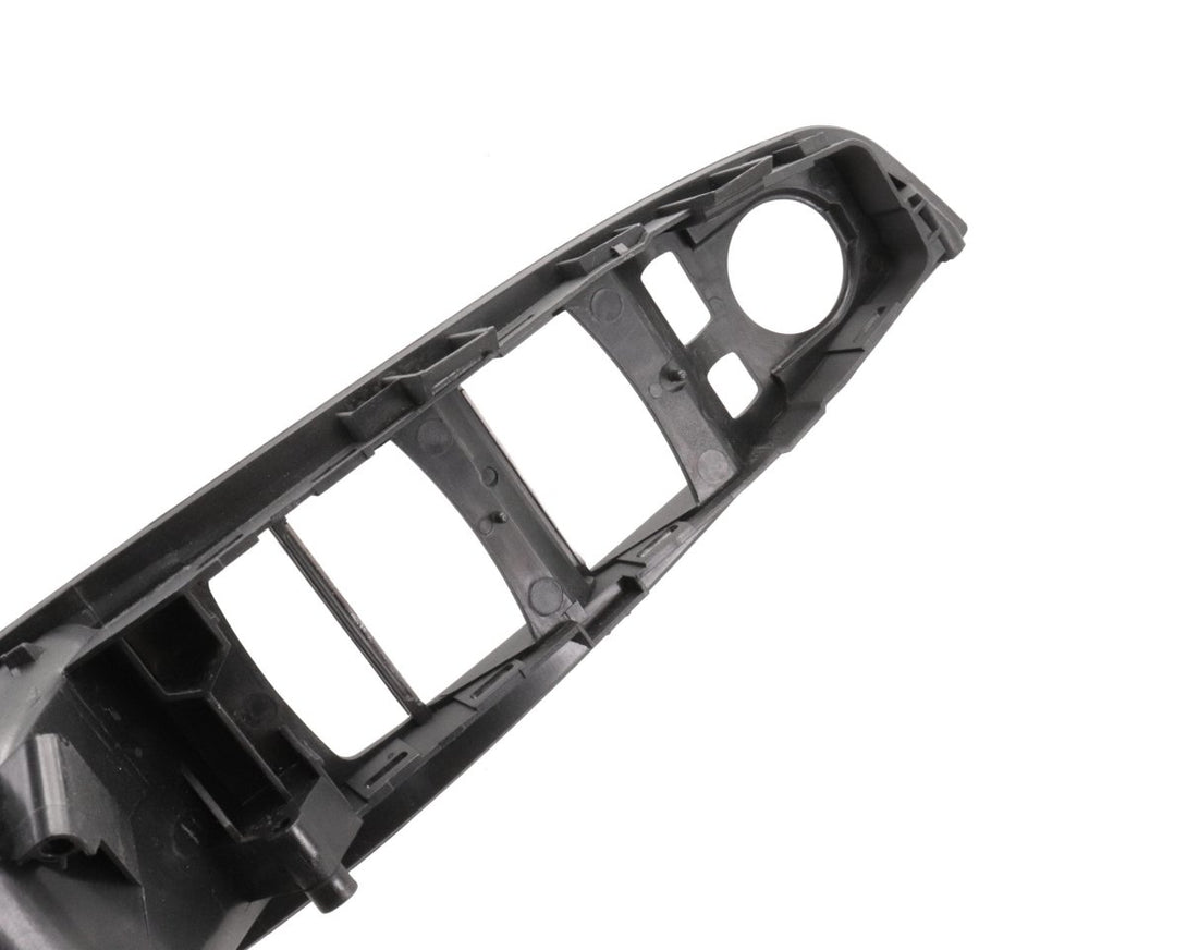 Puxador Condutor Preto BMW Série 5 F10 F11 F18 2010 - 2017 C/ Espelho Rebatível - GTD Car Parts