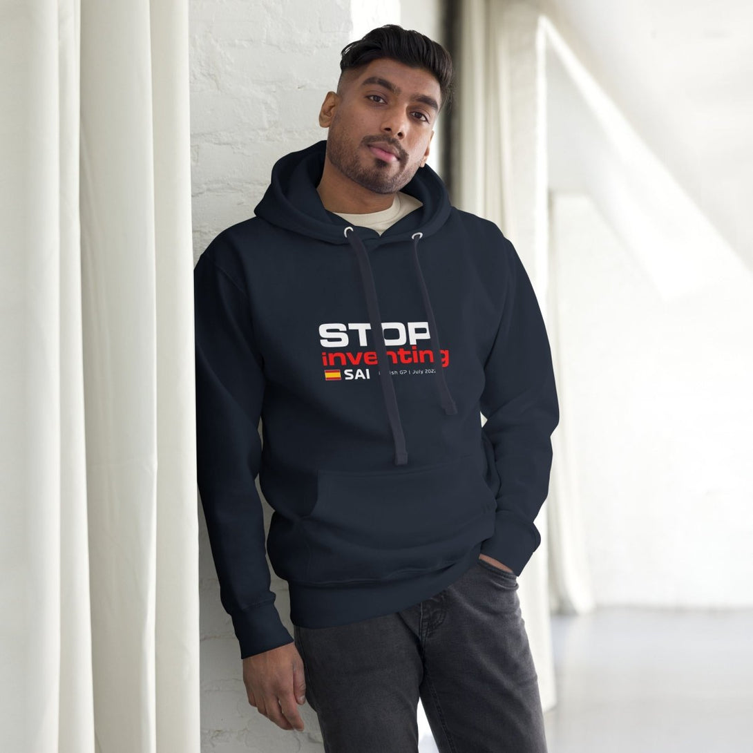 Sweat Hoodie Carlos Sainz Stop Inventing - Autocubo