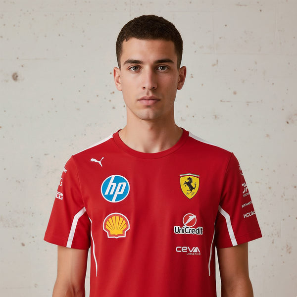 T-Shirt Ferrari Formula 1 Team 2025