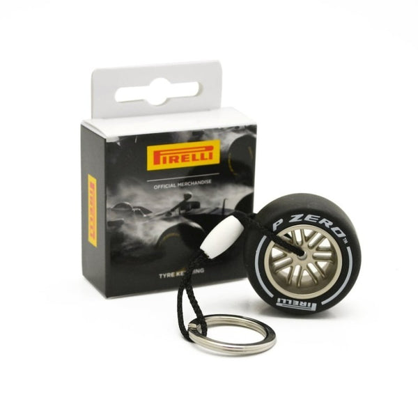 Porta-Chaves Pirelli F1 Pneu Branco