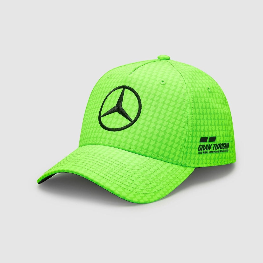Boné Lewis Hamilton Verde Neon - Mercedes AMG Petronas Motorsport