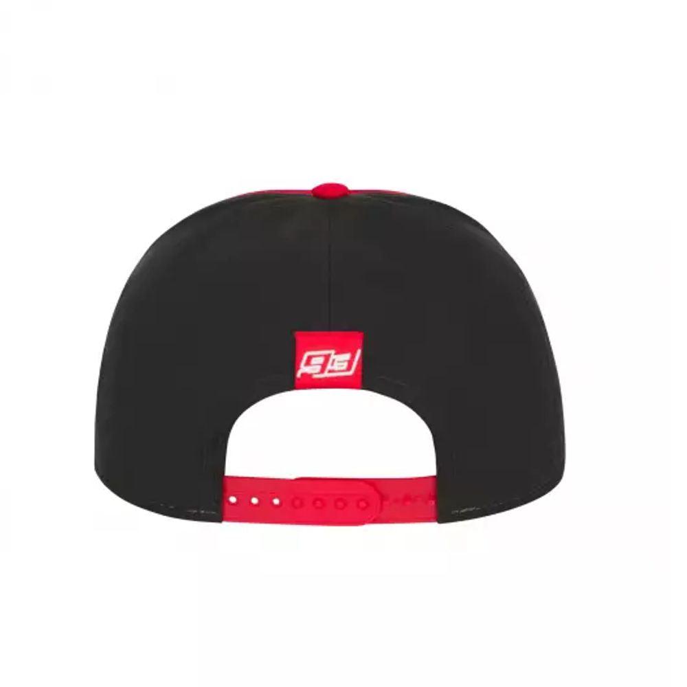 Boné Marc Marquez 93 Flatbrim Stripes Vermelho 