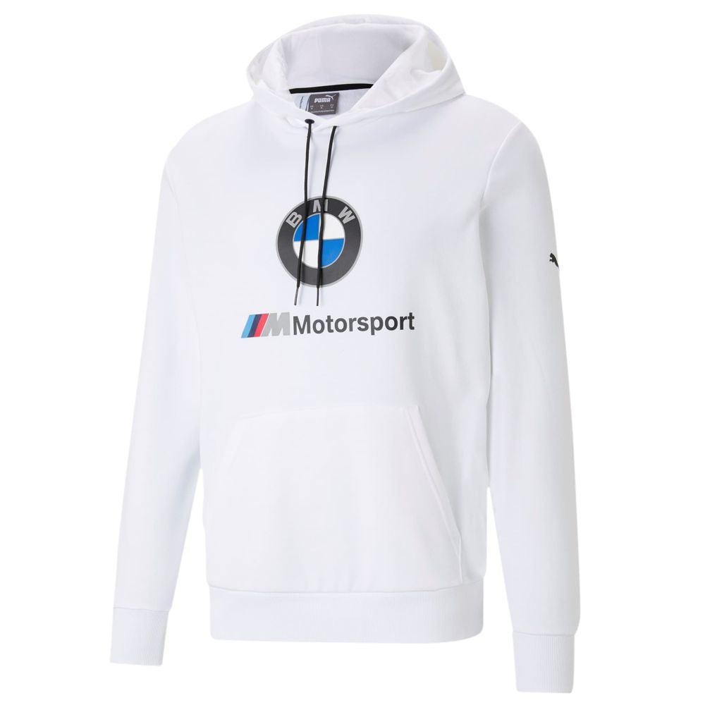 Sweat Puma BMW MMS Essential Hoodie White - BMW Motorsport