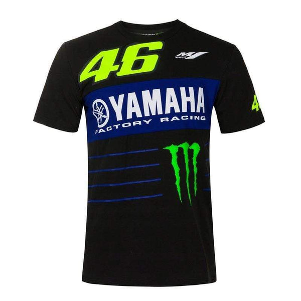 T-shirt Valentino Rossi VR46 Yamaha Preta - VR46