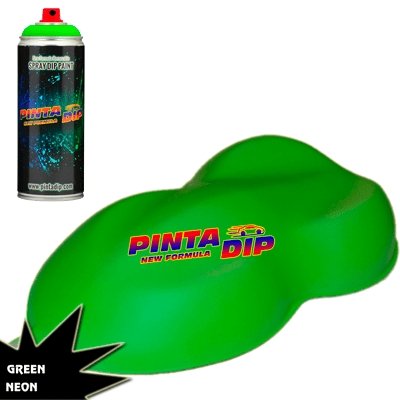 Tinta Dip Spray Verde Fluorescente Neon - Pinta Dip