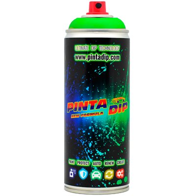 Tinta Dip Spray Verde Fluorescente Neon - Pinta Dip